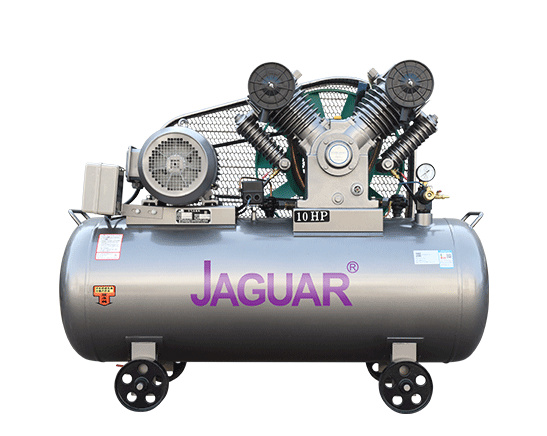 捷豹风冷却二级压缩12.5bar活塞机